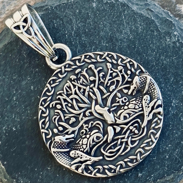 Sanity Jewelry Necklace Pendant Only Viking - Tree of Life - Yggdrasil Pendant - Necklace (812)