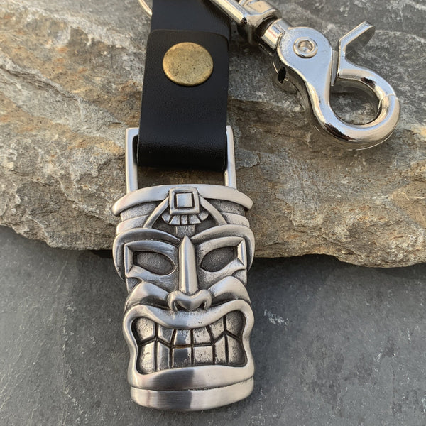 Sanity Jewelry Key Chain Tiki Man Skull Keychain - KC15