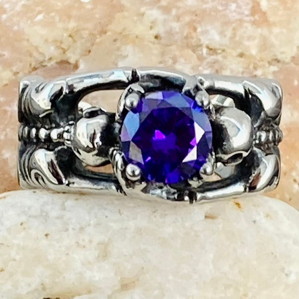 Sanity Jewelry Ring 4 Ladies Ring - 02 February - Amethyst - Size 4-11 - R108