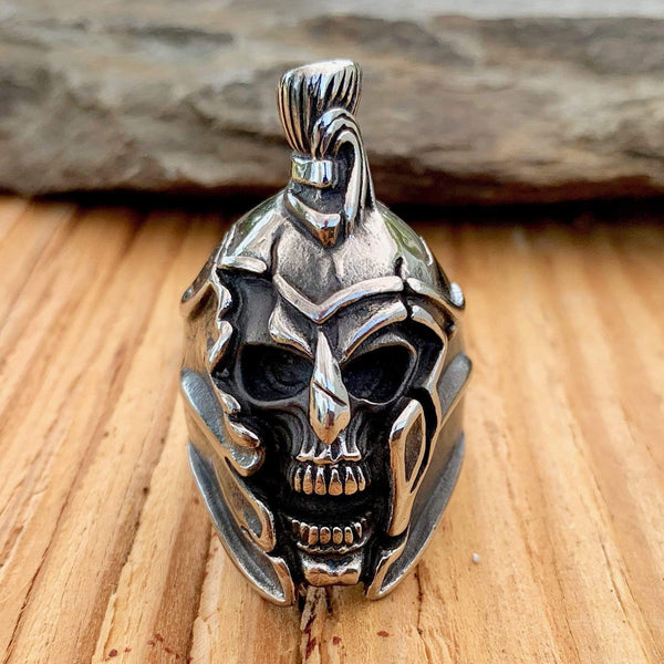 Sanity Jewelry Skull Ring Bone Crusher Collection - Warrior - Sizes 8-16 - R19