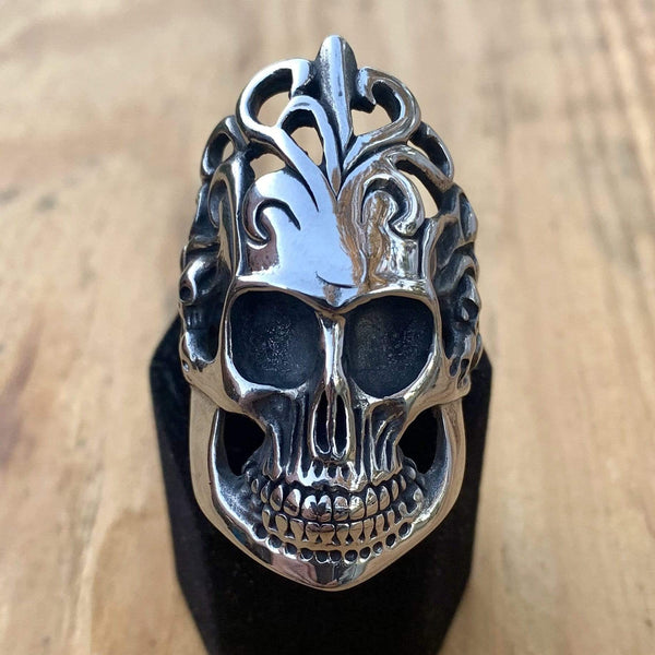 Sanity Jewelry Skull Ring Skull Ring - The Mayan - Sizes 8-17 - R68
