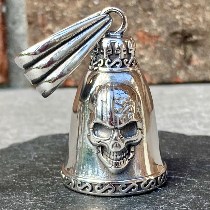 Sanity Jewelry Guardian Bell Guardian - Gremlin Bells - American Flag Skull - GB25