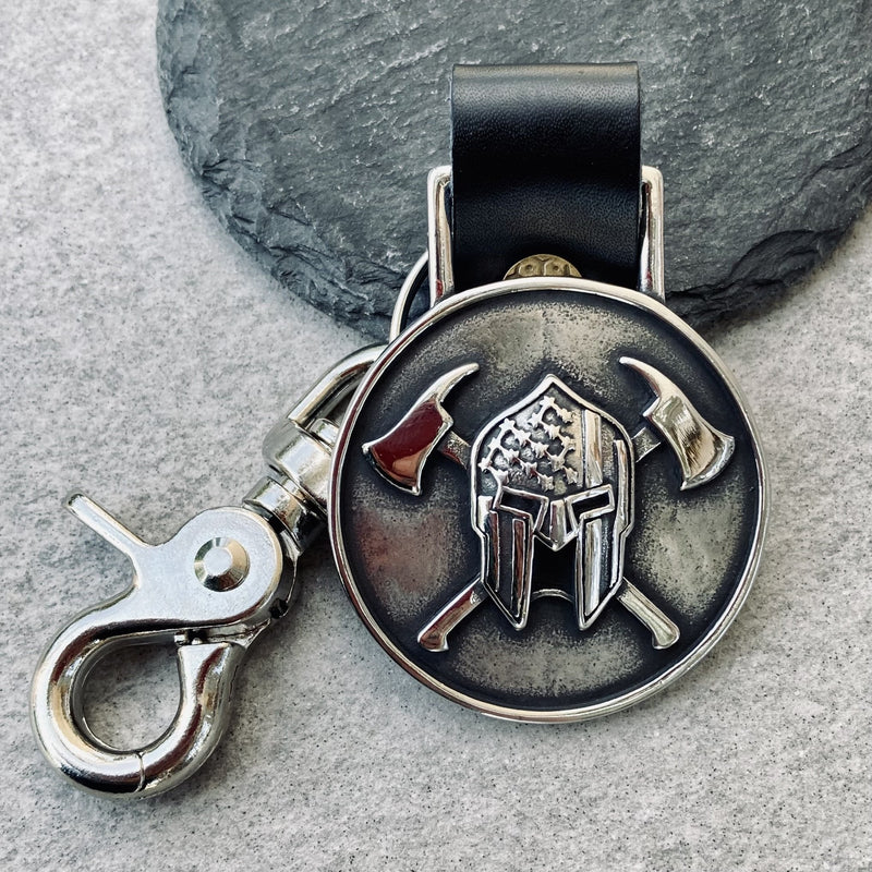 Sanity Jewelry Key Chain Double Axe Warrior Keychain - KC31