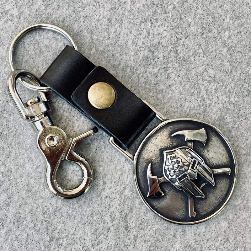 Sanity Jewelry Key Chain Double Axe Warrior Keychain - KC31