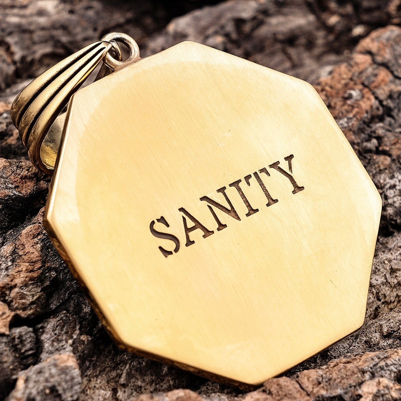 Sanity Jewelry Necklace "Sanity's Combo" - Lion - Gold Pendant - Necklace (779)