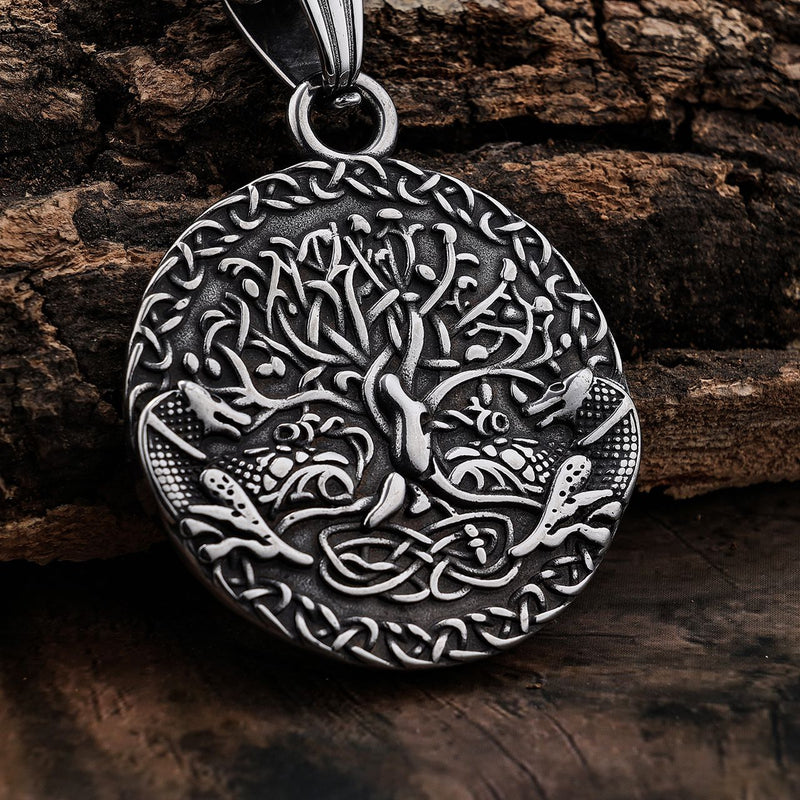 Sanity Jewelry Necklace Viking - Tree of Life - Yggdrasil Pendant - Necklace (812)