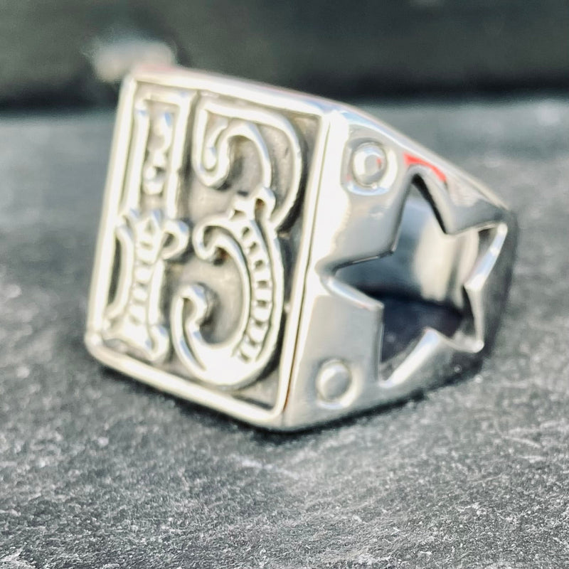 Sanity Jewelry Skull Ring Old School 13 - Sizes 9-15 - SLC13 CLEARANCE