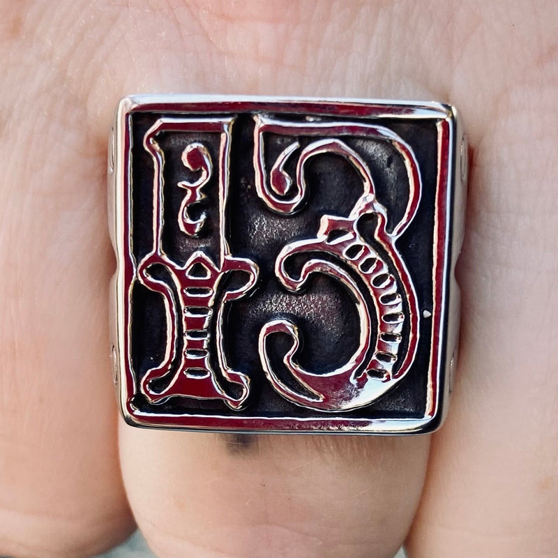 Sanity Jewelry Skull Ring Old School 13 - Sizes 9-15 - SLC13 CLEARANCE