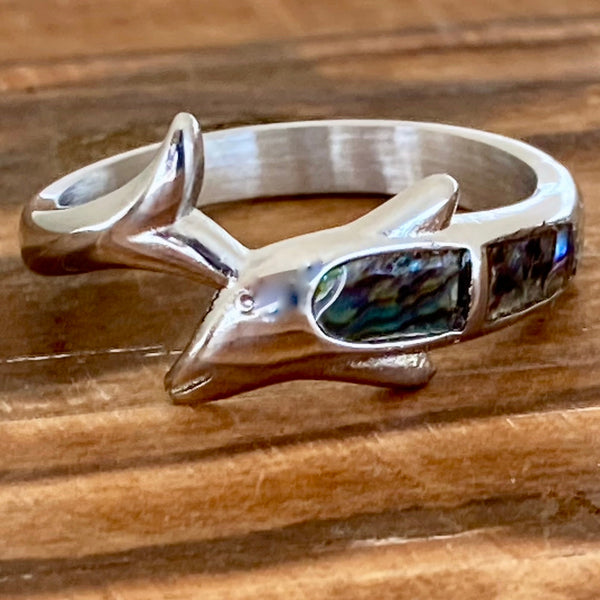 Sanity Jewelry Skull Ring Sea Shell Dolphin Ring - Sizes 4-11 - R170
