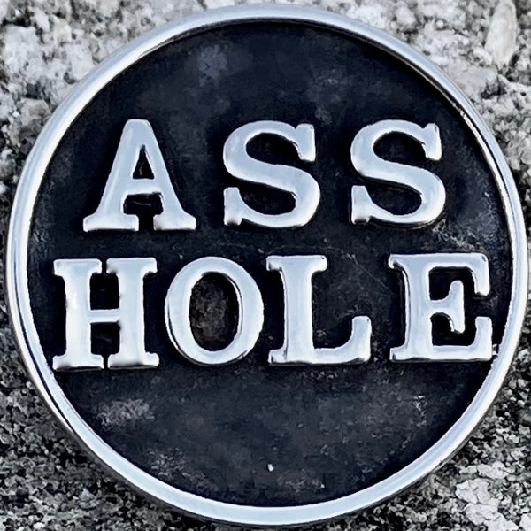 SANITY JEWELRY® Vest Pins Vest Pin - Asshole - PIN18
