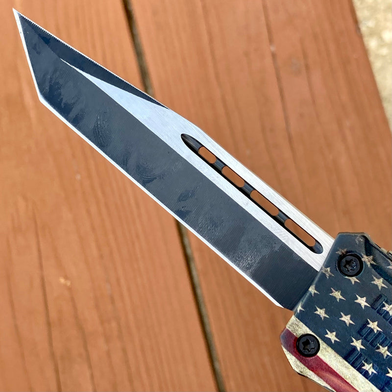 Sanity Steel Bracelet Frank Nitti - Flag - Tanto Smooth - Large - LFTAN