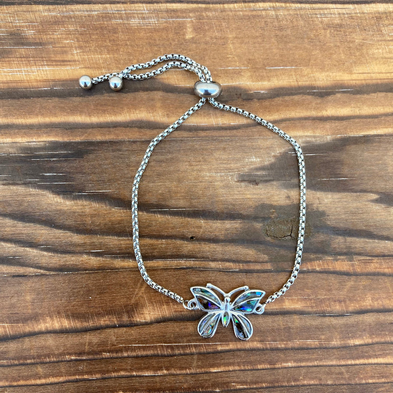 Sanity Steel Bracelet Sea Shell Butterfly - Bracelet - 2515B