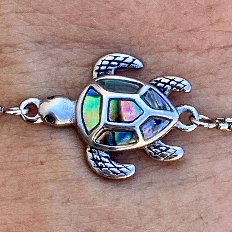 Sanity Steel Bracelet Sea Shell Sea Turtle - Bracelet - 2567B