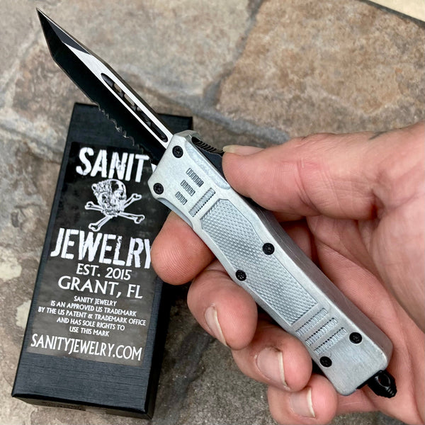 Sanity Steel Bracelet Tanto Serrated - Small - SSTANS