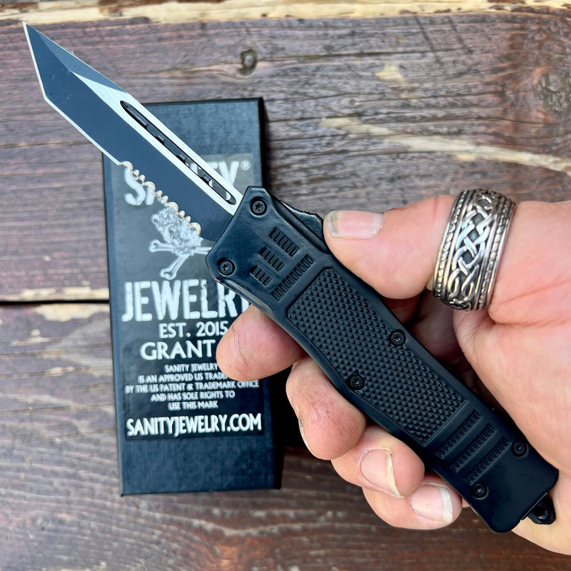 Sanity Steel Bracelet Tanto Serrated - Small - STANSR