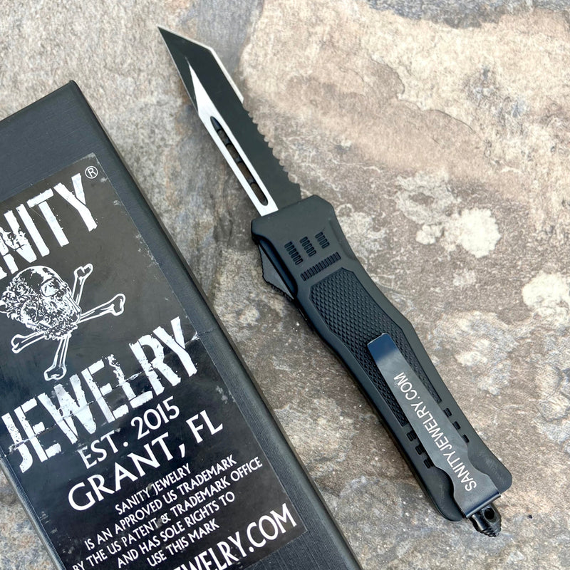 Sanity Steel Bracelet Tanto Serrated - Small - STANSR