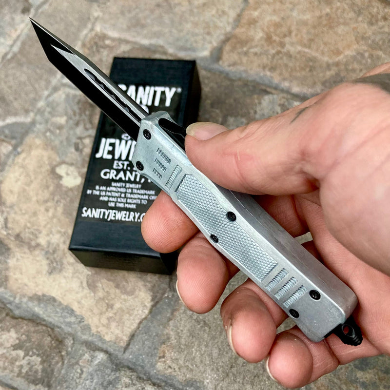 Sanity Steel Bracelet Tanto Smooth Silver  - Small - SSTAN