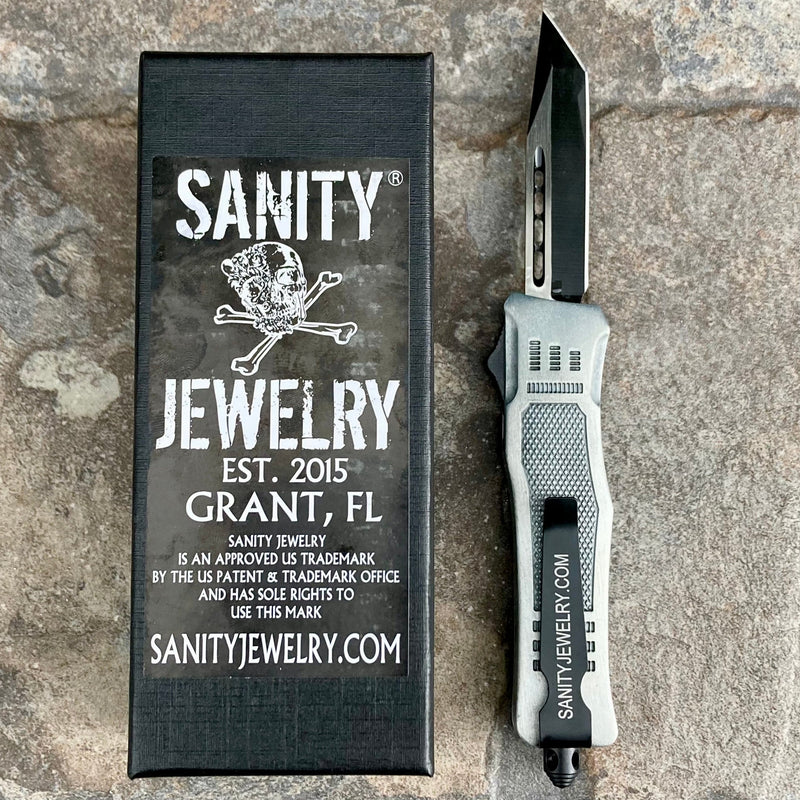 Sanity Steel Bracelet Tanto Smooth Silver  - Small - SSTAN