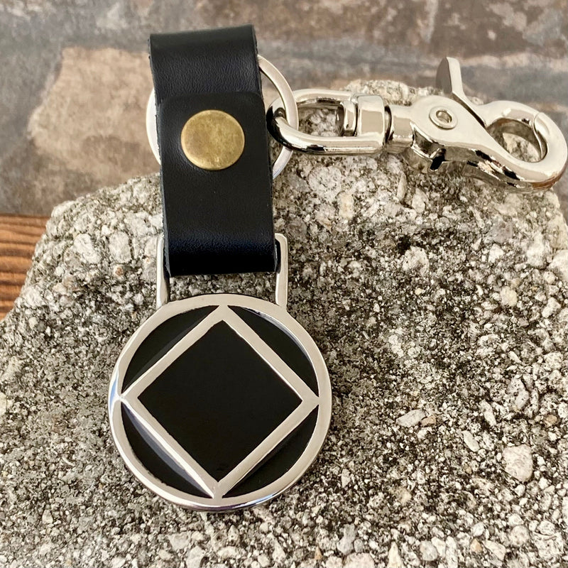 Sanity Steel Key Chain Narcotics Anonymous Keychain - KC03