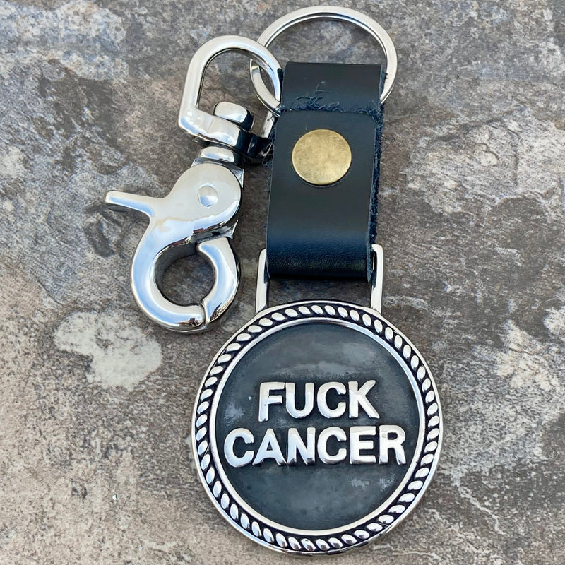 Sanity Steel Key Chain No Cancer Keychain - KC24
