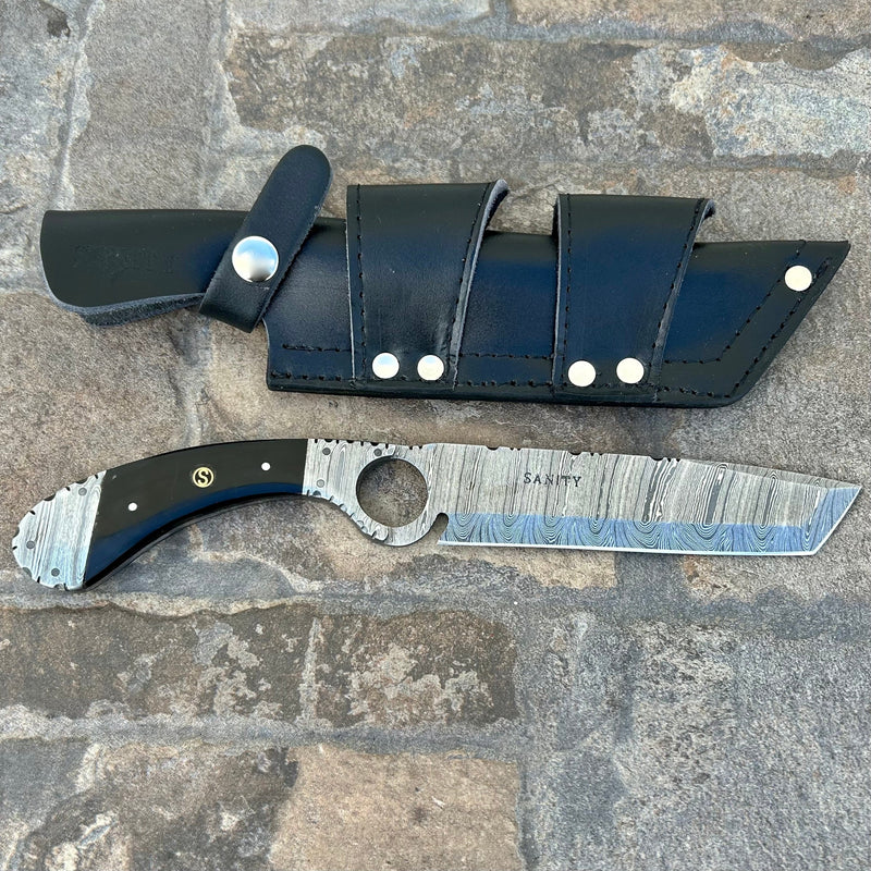 Sanity Steel Steel 11” Doc Holiday - Horizontal & Vertical Carry - Buffalo Horn - 11 inches - DOC1