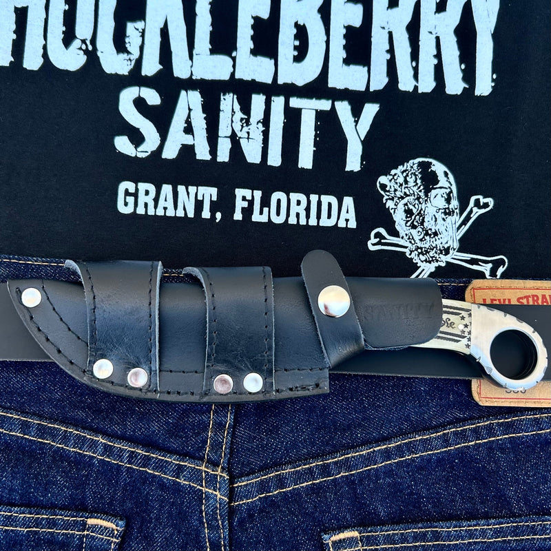 Sanity Steel Steel 9” Al Capone - Bone - We The People - D2 Steel - Horizontal & Vertical Carry - PE17