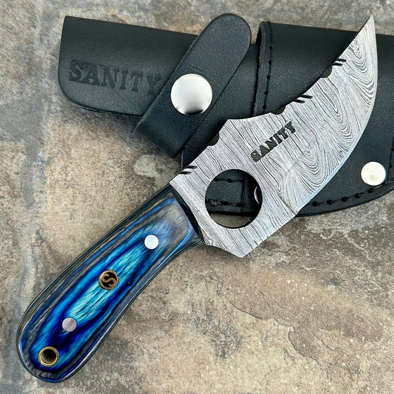 Sanity Steel Steel *BOGO* Jesse James - Blue & Black Wood - 7 inches - JJ011