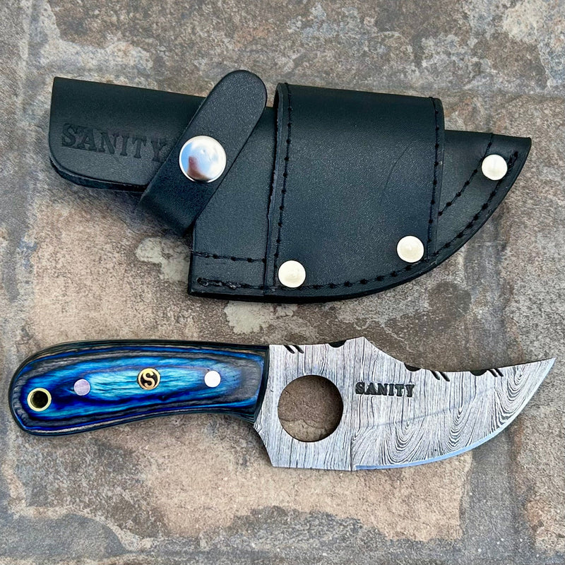 Sanity Steel Steel *BOGO* Jesse James - Blue & Black Wood - 7 inches - JJ011