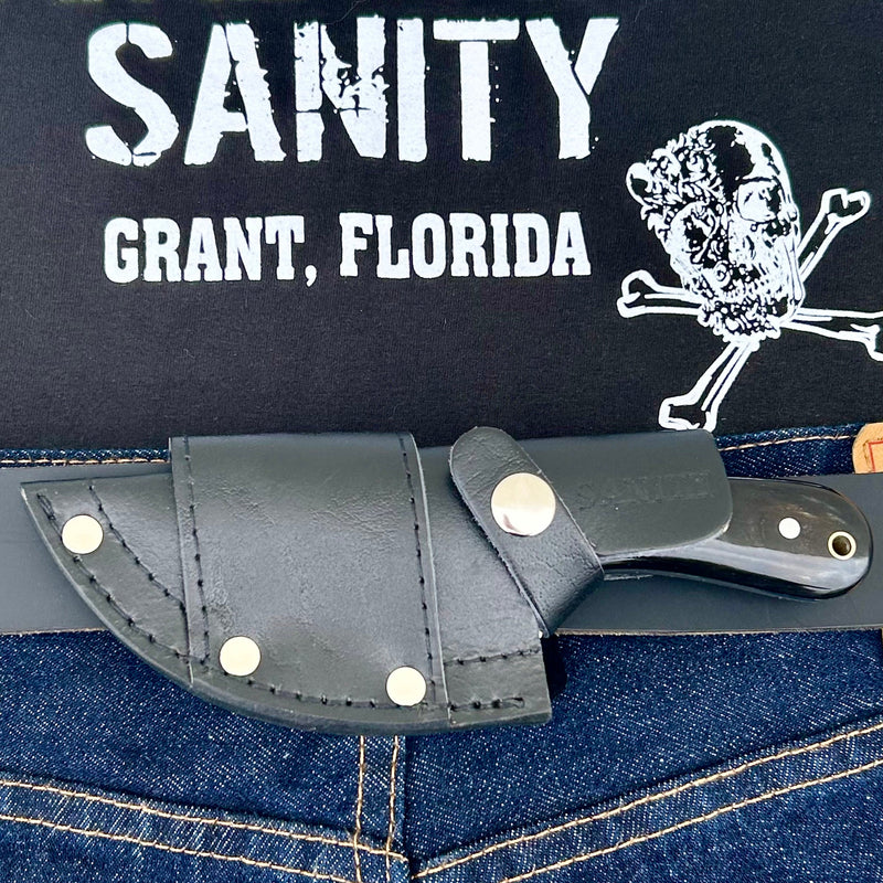 Sanity Steel Steel *BOGO* Jesse James - D2 Steel - Buffalo Horn - 7 inches - JJ002
