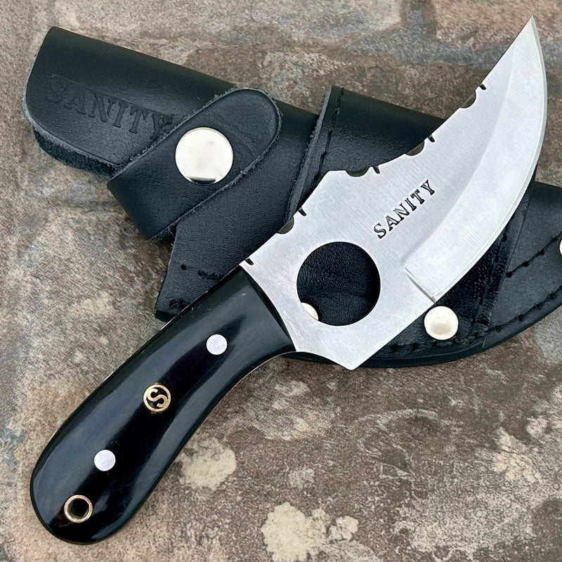 Sanity Steel Steel *BOGO* Jesse James - D2 Steel - Buffalo Horn - 7 inches - JJ002