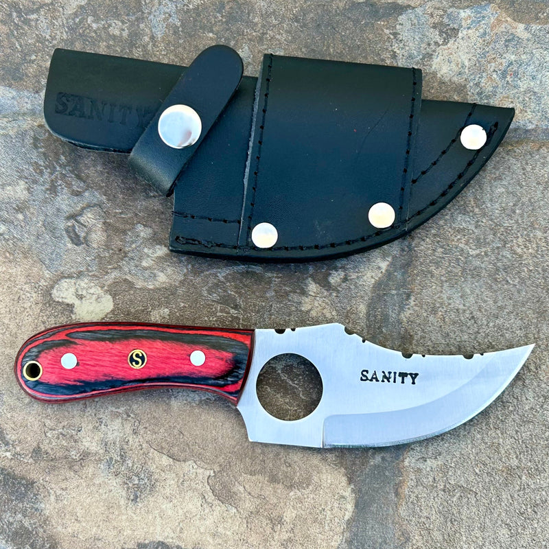 Sanity Steel Steel *BOGO* Jesse James - D2 Steel - Red & Black Wood - 7 inches - JJ013