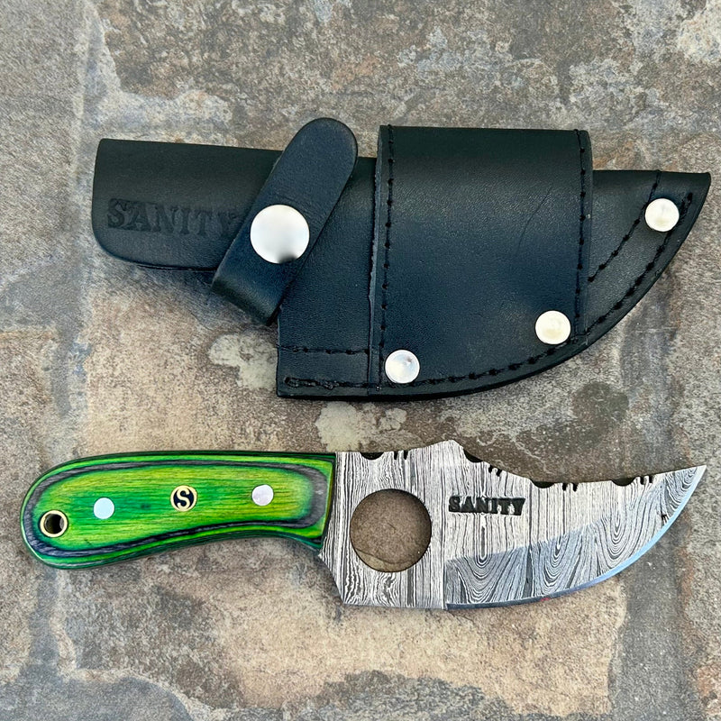 Sanity Steel Steel *BOGO* Jesse James - Green & Black Wood - 7 inches - JJ006