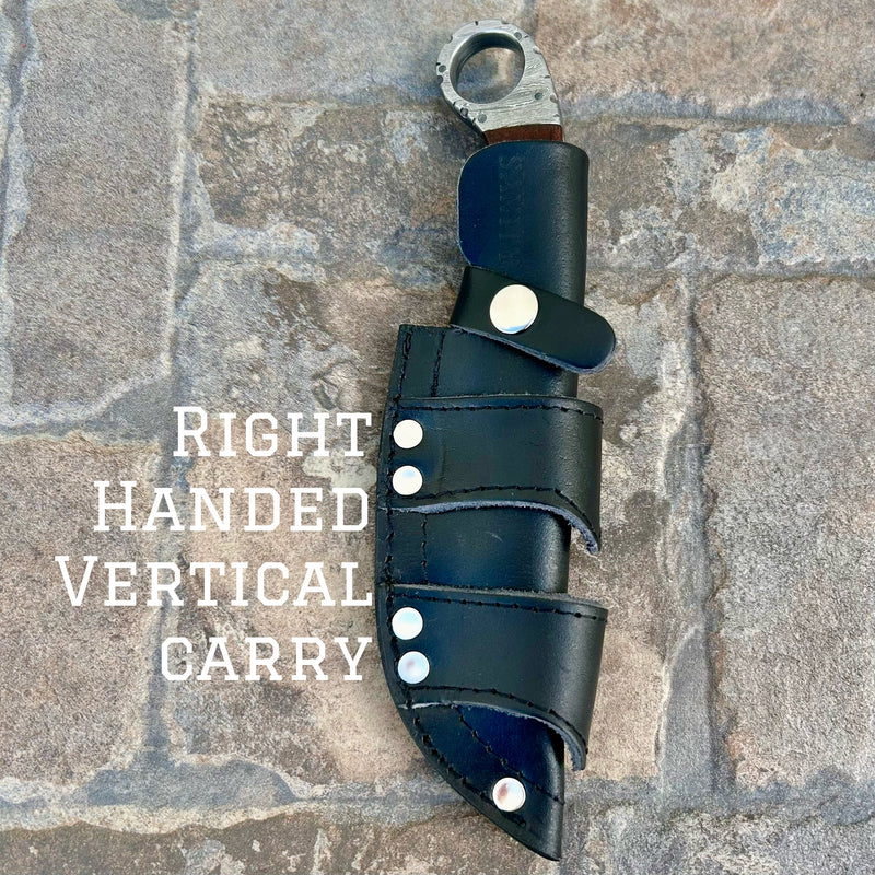 Sanity Steel Steel Right Handed Vertical 9" Al Capone - Horizontal & Vertical Carry - Bone - 9 inches - PE14