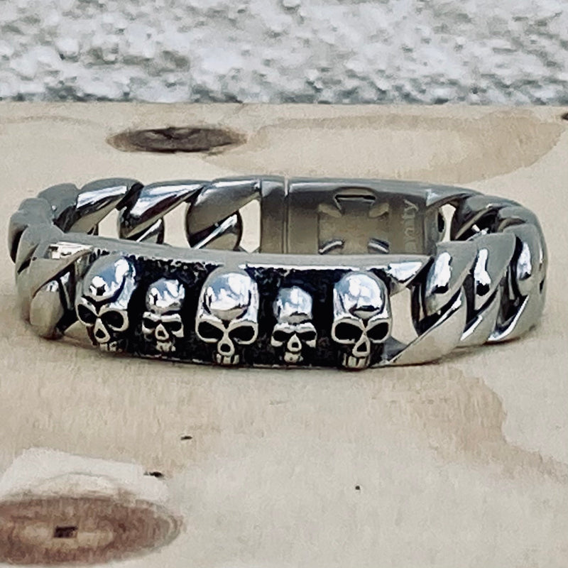 Sanity Jewelry Bracelet Brothers Grim - Custom - Stainless - B109