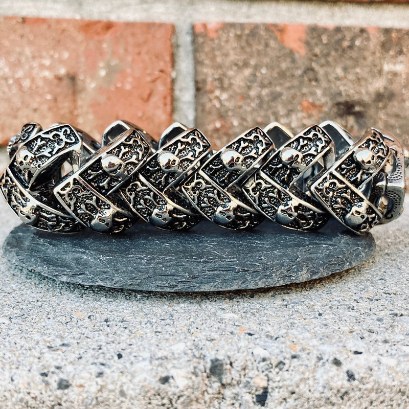 Sanity Jewelry Bracelet Skull Bracelet- Hell's Canyon - B67