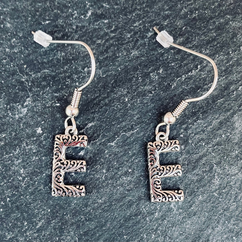 SANITY JEWELRY® E Ladies Letter Earrings