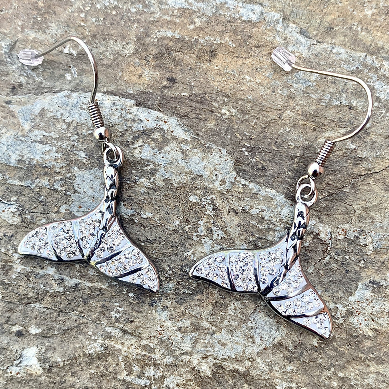 Sanity Jewelry Earrings "Crystal Mermaid Tail" Earrings - AJ24E