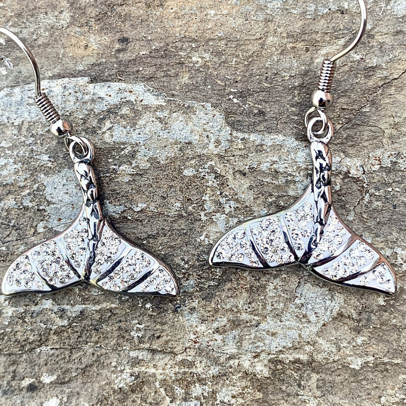 Sanity Jewelry Earrings "Crystal Mermaid Tail" Earrings - AJ24E