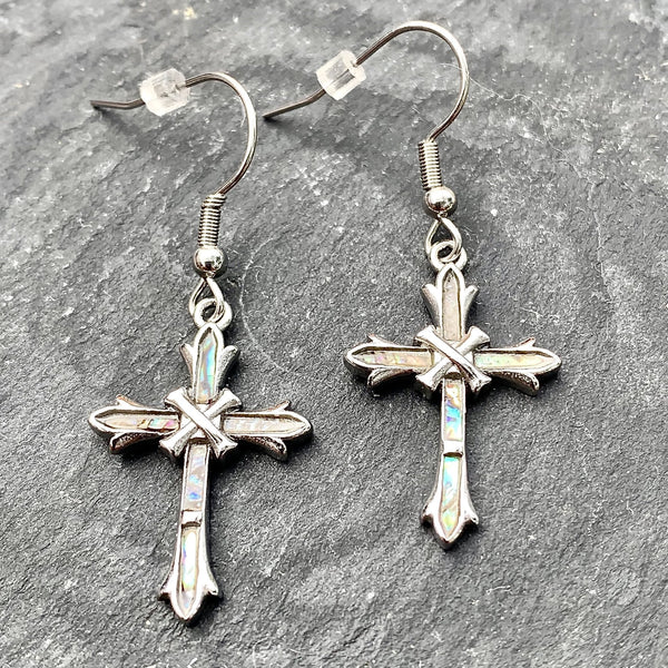 Sanity Jewelry Earrings Sea Shell - Cross Earrings SK2573E