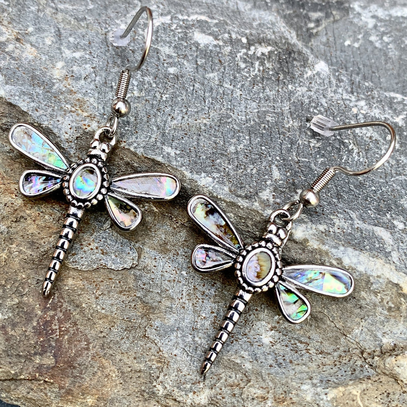 Sanity Jewelry Earrings Sea Shell - Dragonfly " Tear Drop" Earrings SK2557E