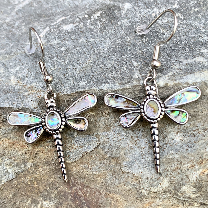 Sanity Jewelry Earrings Sea Shell - Dragonfly " Tear Drop" Earrings SK2557E