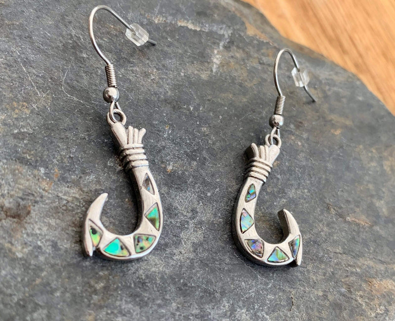 Sanity Jewelry Earrings Sea Shell - Fishing Hook Earrings SK2569E
