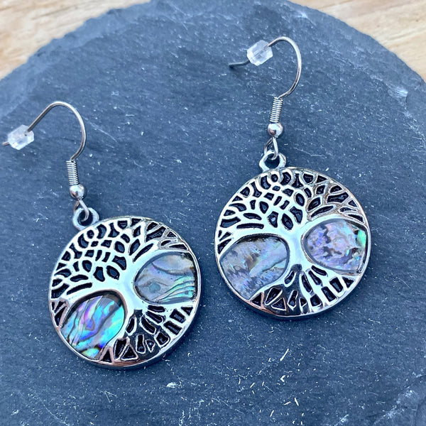 Sanity Jewelry Earrings Sea Shell - Tree of  Life Earrings SK2556E