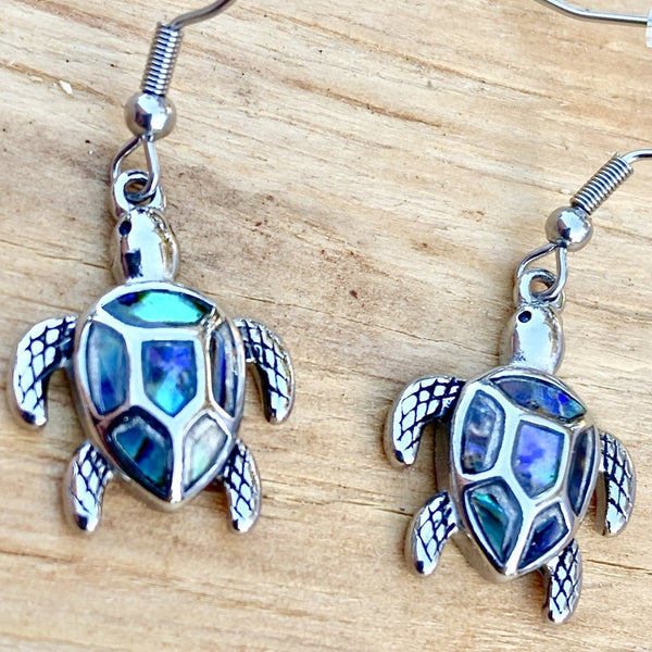 Sanity Jewelry Earrings Sea Shell - Turtle -Sea Turtle Earrings SK2567E