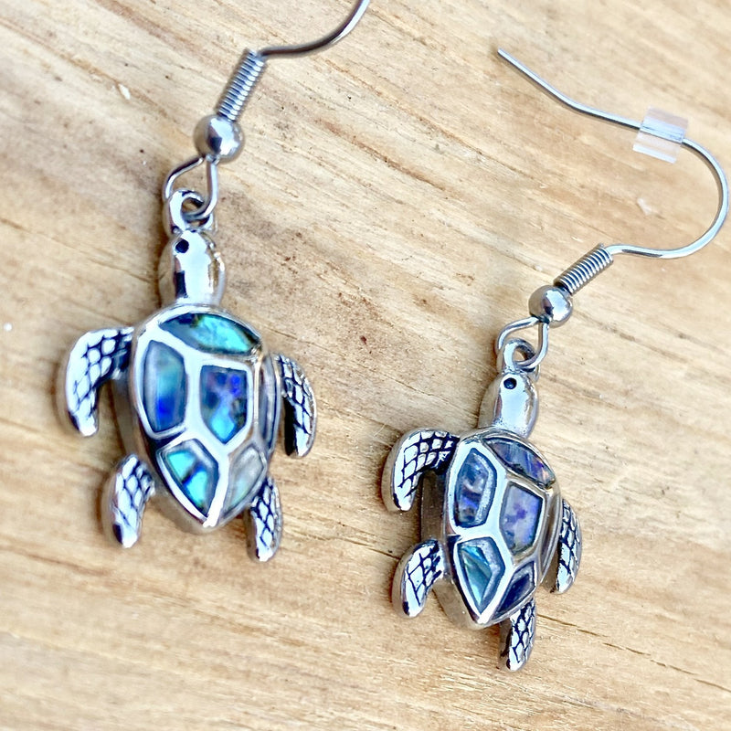 Sanity Jewelry Earrings Sea Shell - Turtle -Sea Turtle Earrings SK2567E