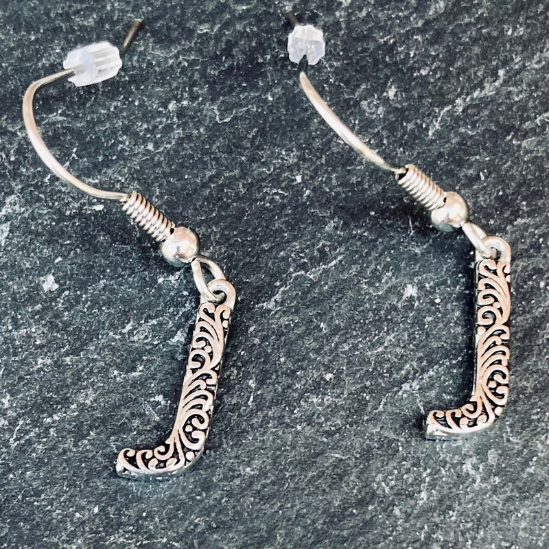SANITY JEWELRY® J Ladies Letter Earrings