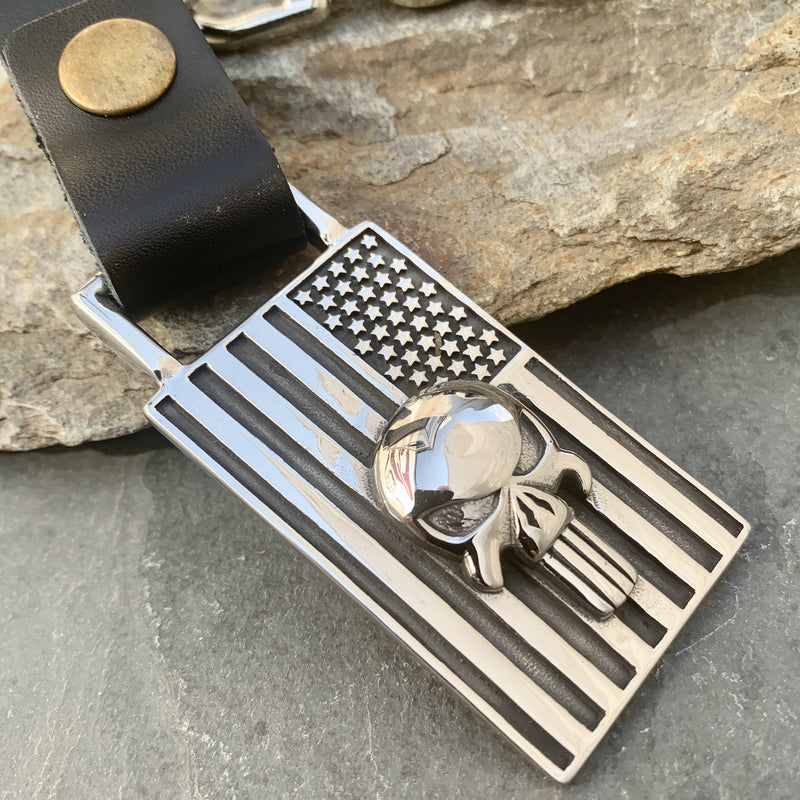 Sanity Jewelry Key Chain American Patriot Flag Keychain - KC14