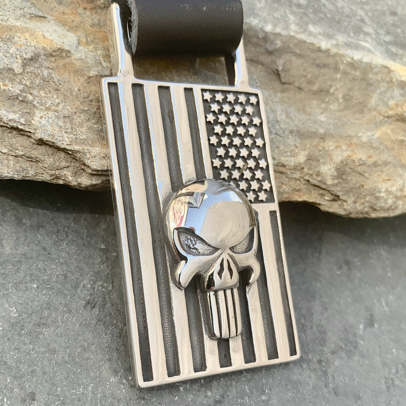 Sanity Jewelry Key Chain American Patriot Flag Keychain - KC14