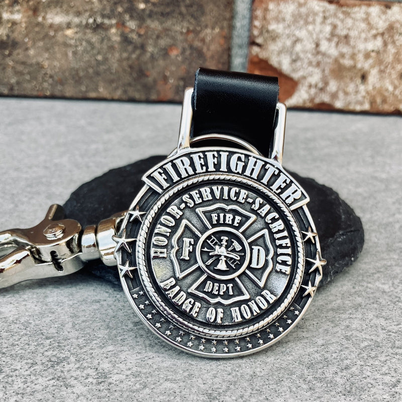 Sanity Jewelry Key Chain Figherfighter Keychain - KC20