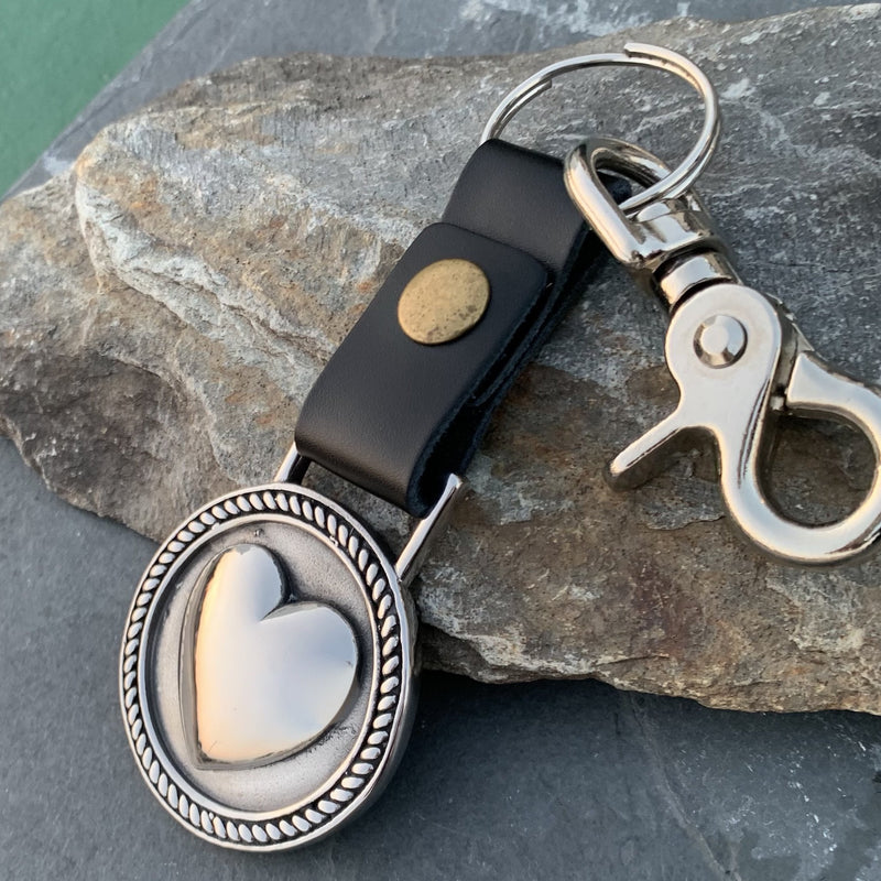 Sanity Jewelry Key Chain Heart Keychain - KC06
